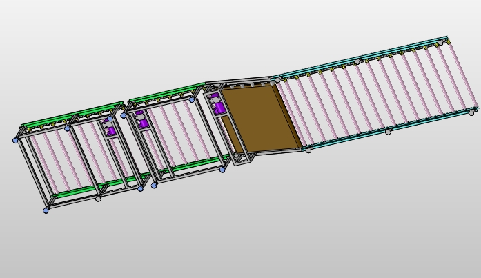 驱动式滚筒输送机优化设计(含CAD零件装配图,SolidWorks三维)