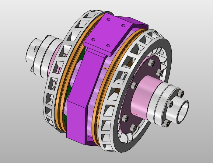 汽车缓速器的设计(含CAD零件装配图,SolidWorks三维造型)