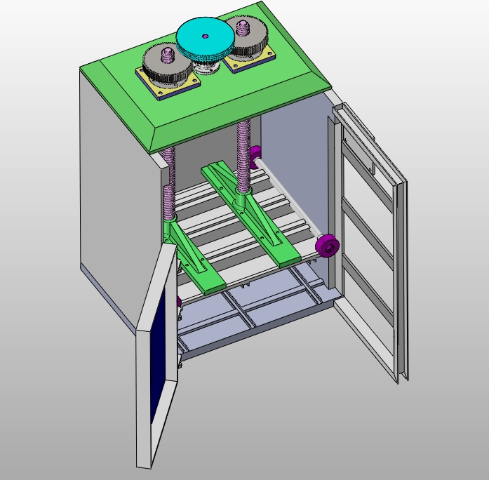 棉花打包机的设计(含CAD零件装配图,SolidWorks三维图)