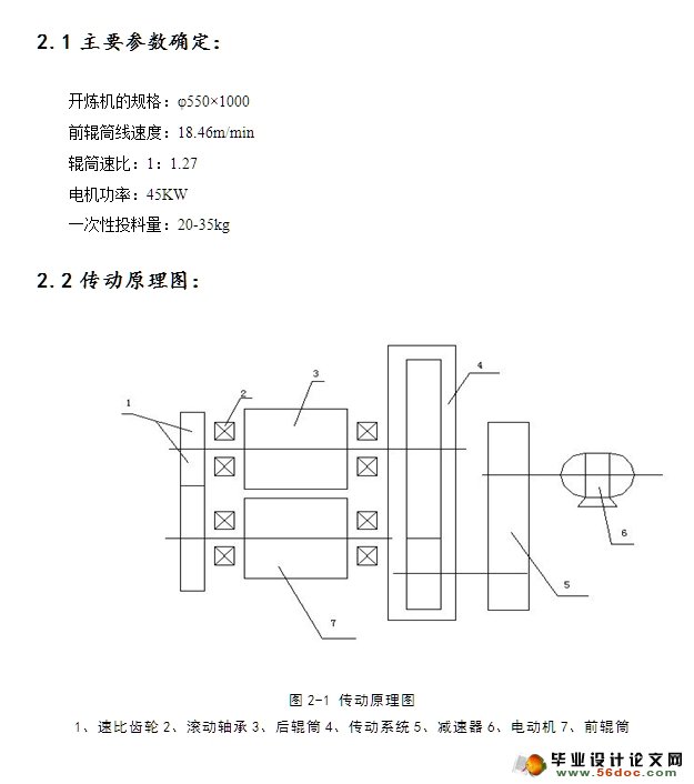 XK550开炼机(开放式炼胶机)压盖与机架底座设计(含CAD图)