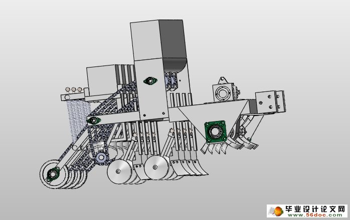 玉米播种机的设计(农业机械)(含CAD图,SolidWorks三维)