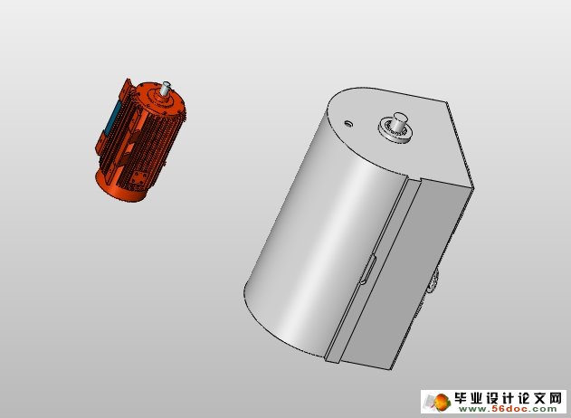 卧式双螺旋混合机设计(含CAD图,SolidWorks三维)