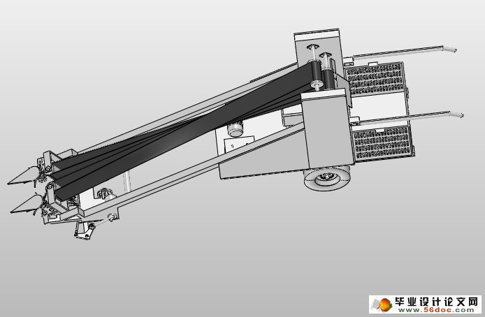 温室韭菜收割机的设计(农业机械)(含CAD图,SolidWorks三维)