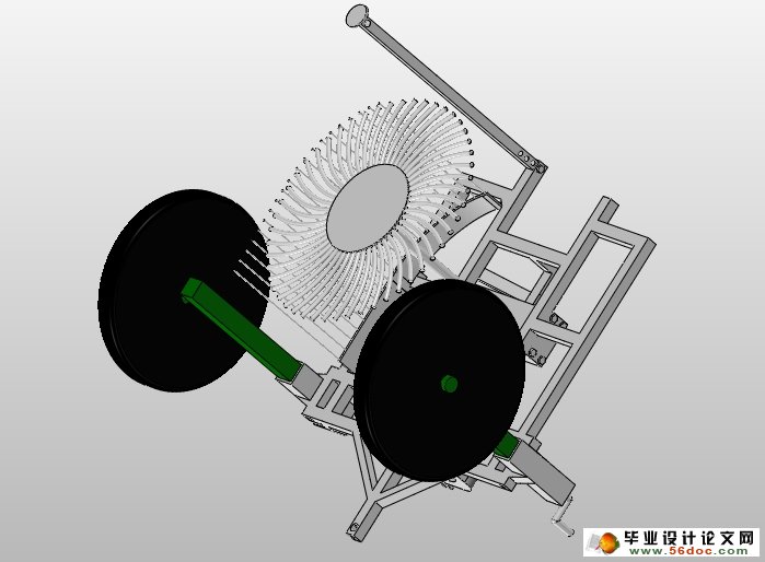 甜菜起拔机的设计(农业机械)(含CAD图,SolidWorks三维)