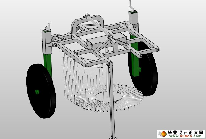 甜菜起拔机的设计(农业机械)(含CAD图,SolidWorks三维)