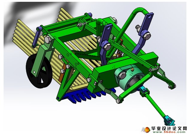 振动式马铃薯(土豆)收获机设计(农业机械)(含CAD图,SolidWorks三维)