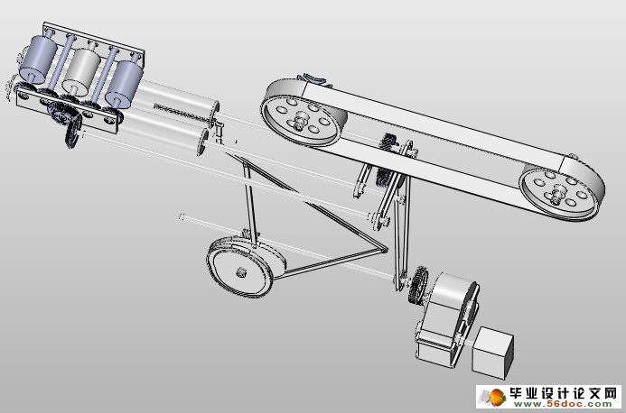 啤酒瓶洗瓶机的设计(食品机械)(含CAD图,SolidWorks三维)