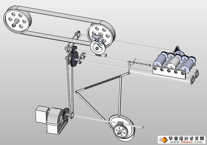 啤酒瓶洗瓶机的设计(食品机械)(含CAD图,SolidWorks三维)