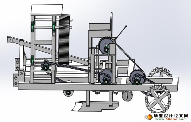 链夹式大葱移栽机的设计(农业机械)(含CAD图,SolidWorks三维)