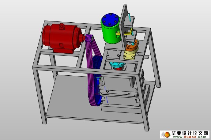 红枣去核机的设计(农业机械)(含CAD图,SolidWorks三维)