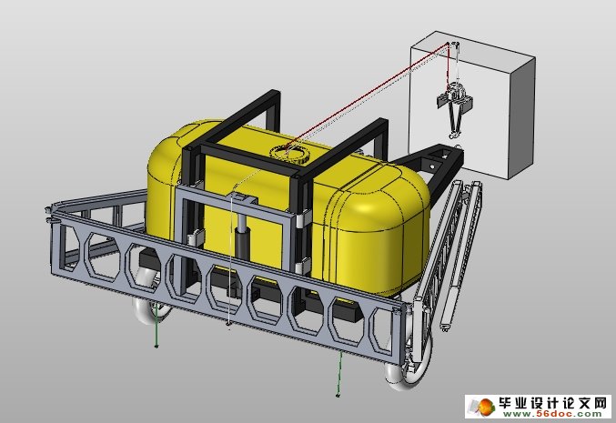 车载式喷药机的设计(农业机械)(含CAD图,SolidWorks三维)