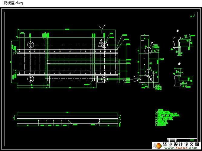 龙门加工中心头库结构设计(含CAD图,CAXA图)
