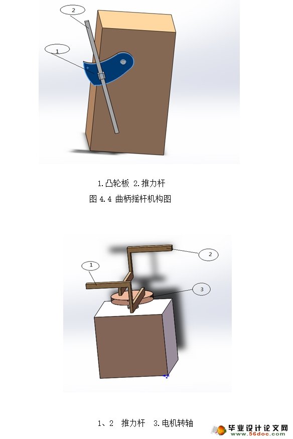 圆梳机中副夹板装置设计(含SolidWorks三维图)