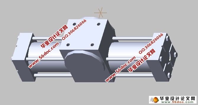 气动机械手系统设计(含CAD二维图,Proe三维图)