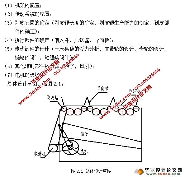 剥皮机的设计