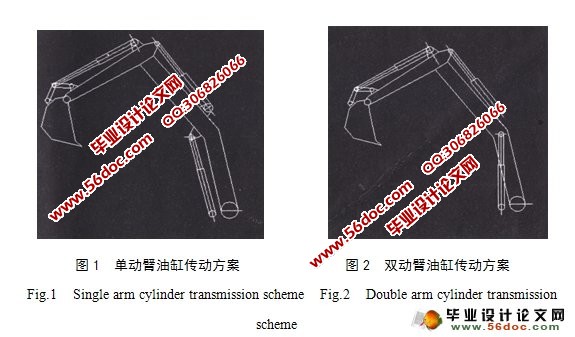 挖掘机工作臂的结构设计(含CAD零件图,装配图)