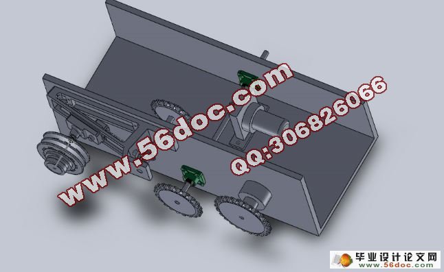 三角带无极变速装置设计(CAD,SolidWorks三维)