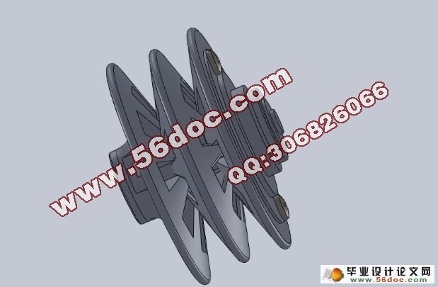 三角带无极变速装置设计(CAD,SolidWorks三维)