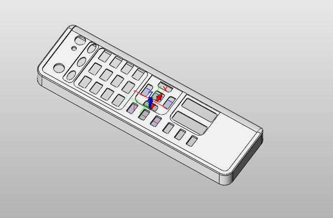 电视遥控器外壳注塑模具设计(含CAD图,SolidWorks,IGS三维图)