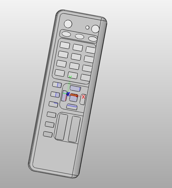 电视遥控器外壳注塑模具设计(含CAD图,SolidWorks,IGS三维图)
