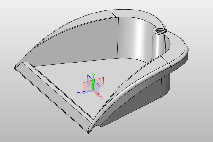 塑料簸箕模具设计(含CAD零件装配图,SolidWorks三维造型)