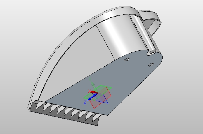 塑料簸箕模具设计(含CAD零件装配图,SolidWorks三维造型)
