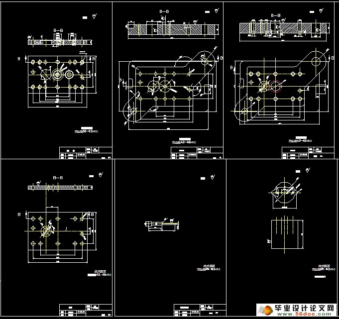 ��ж˸ǳ�ѹ����ģ�����(��CAD���װ��ͼ)