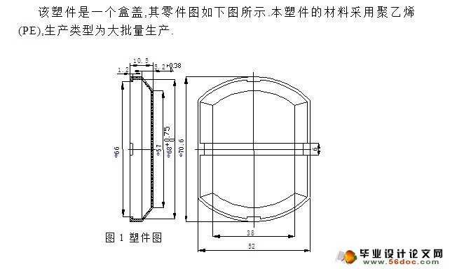 盒盖注塑模的设计(侧抽芯)(含CAD零件装配图)
