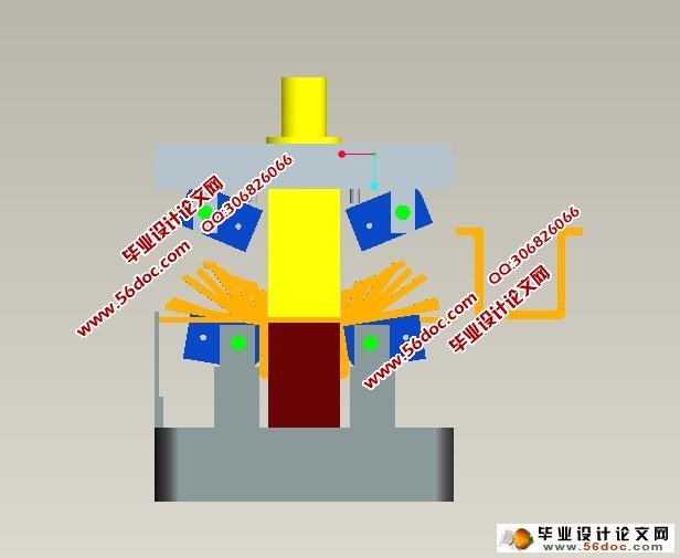 凹形(U型件)精密弯曲模运动仿真(Proe三维,仿真视频)