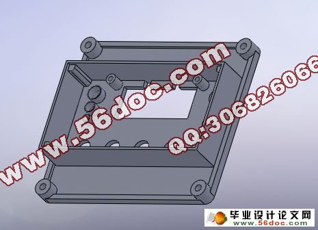 闹钟外壳注塑模设计(CAD,SolidWorks三维)