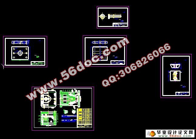 排水管头塑料模具设计与制造(含工艺卡,cad零件图和装配图)
