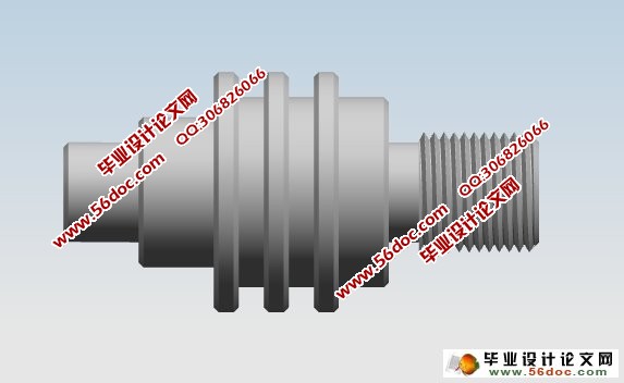 轴零件的数控加工工艺及编程设计(CAD,UG三维)