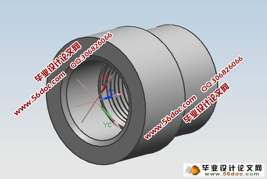 轴的车削加工工艺分析与编程设计(CAD,UG三维)