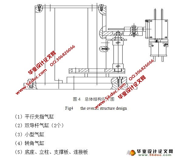 气动机械手设计(含CAD零件图和装配图,原理图,梯形图)