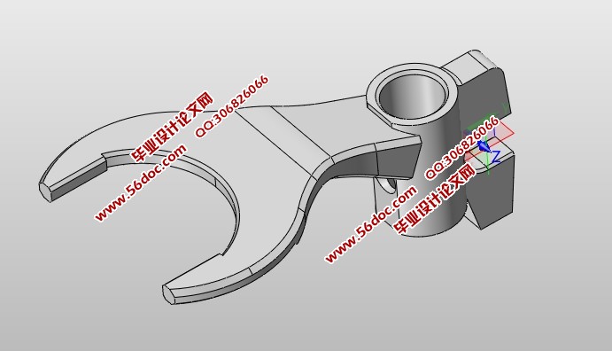 变速器换挡叉的工艺设计(含CAD图,SolidWorks三维图)