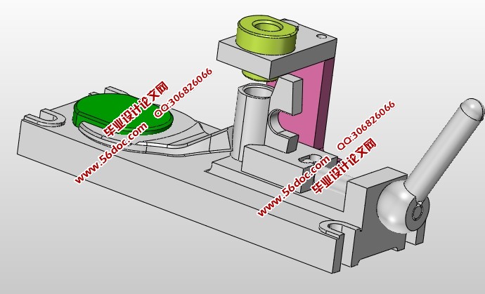 变速器换挡叉的工艺设计(含CAD图,SolidWorks三维图)