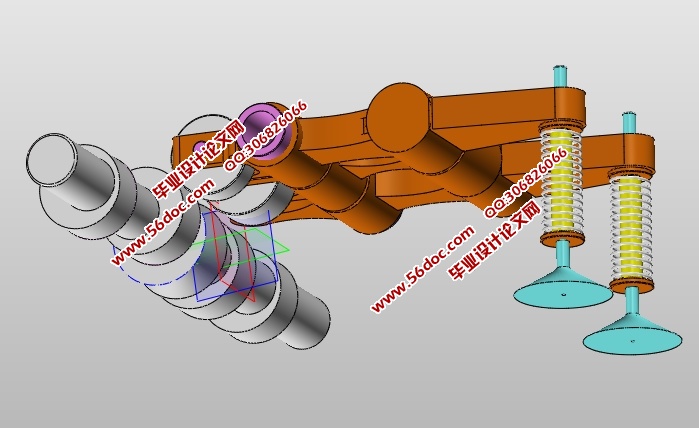 本田可变配气相位凸轮配气结构设计(含CAD零件装配图,SolidWorks三维)