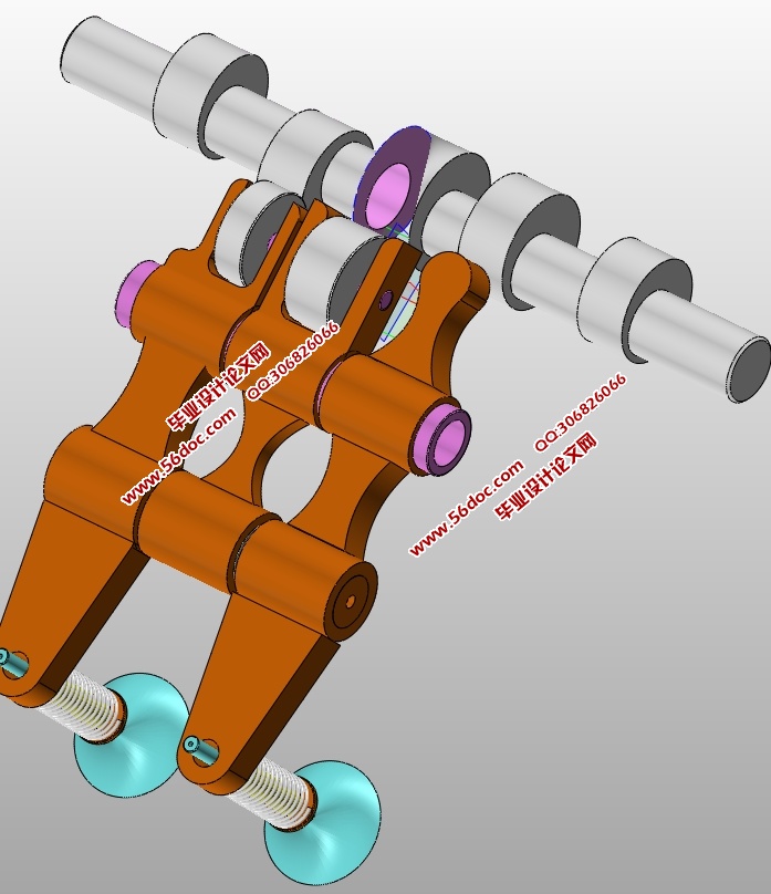 本田可变配气相位凸轮配气结构设计(含CAD零件装配图,SolidWorks三维)