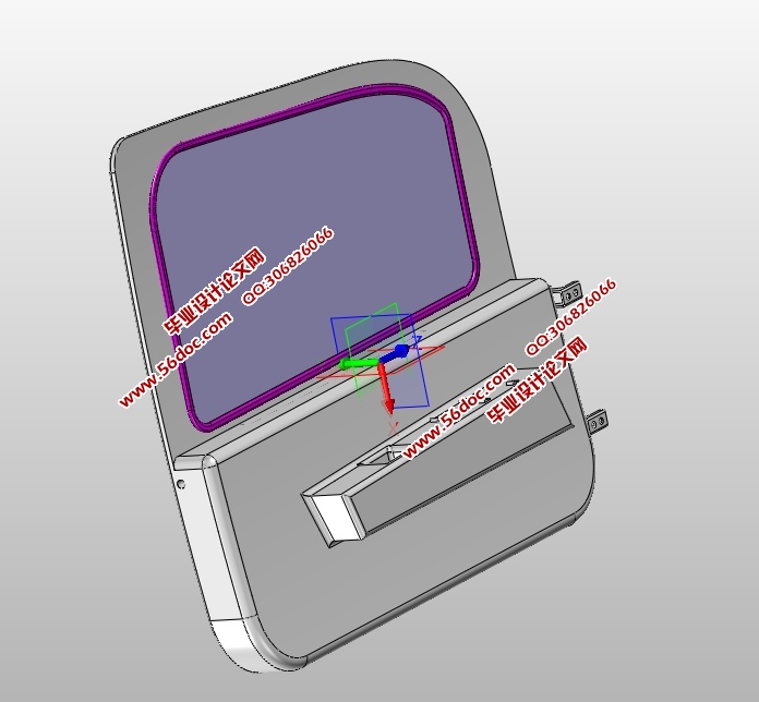 电动汽车左前车门的设计(含CAD零件装配图,SolidWorks,IGS三维图)