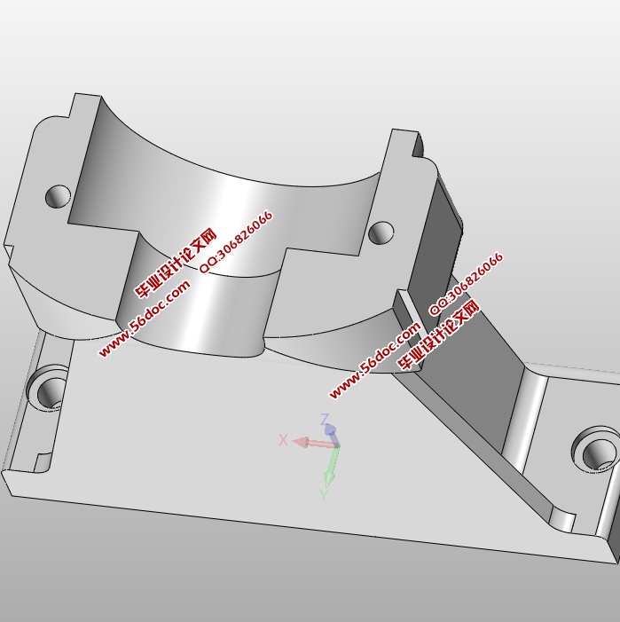 右轴承座组件加工工艺及夹具设计(含CAD零件夹具图,SolidWorks三维图)