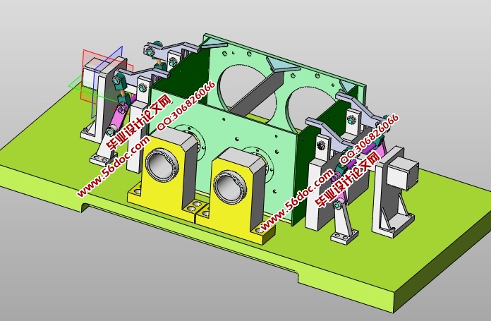 齿轮箱的机械制造工艺与夹具设计(含CAD零件夹具图,SolidWorks三维图)