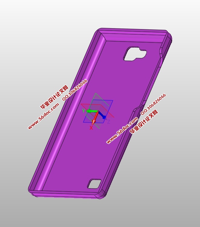 手机壳注塑模具设计(含CAD零件装配图,SolidWorks三维)
