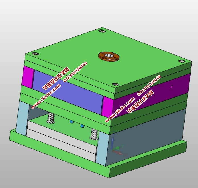 锂电池盒下固定架注塑模具的设计(含CAD图,SolidWorks,IGS三维图)