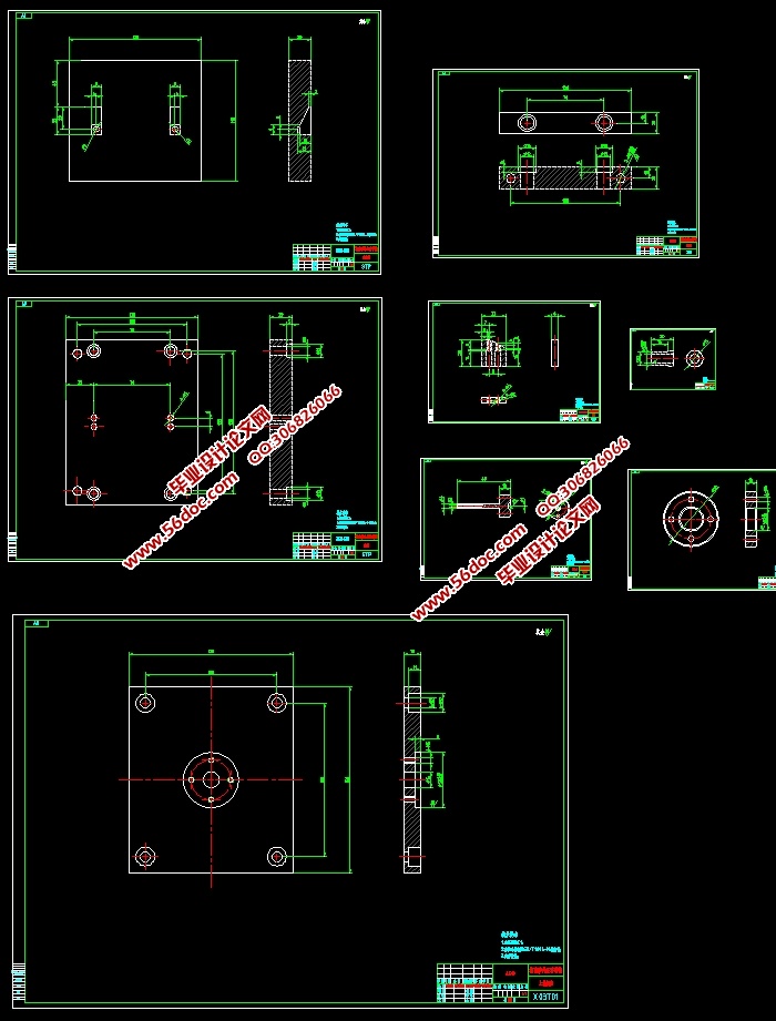 机器人足部零件塑料模具设计(含CAD零件装配图,SolidWorks,IGS三维图)
