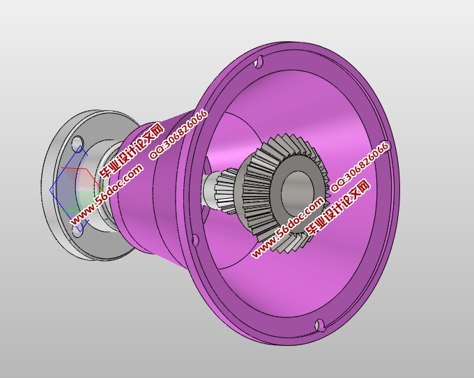 电动防爆胶轮车的设计(含CAD零件装配图,SolidWorks三维图)