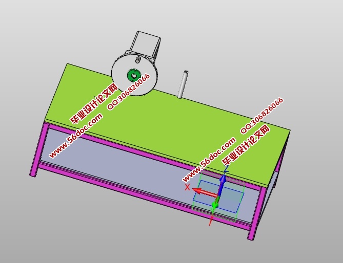 弹射式自动投石器的设计(含CAD零件装配图,SolidWorks三维)