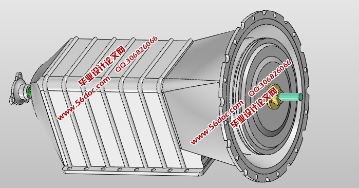 行星齿轮式动力换挡变速箱的设计(含CAD零件装配图,SolidWorks三维)