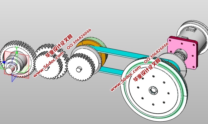 摩托车无极变速器传动系统设计(含CAD零件装配图,SolidWorks,IGS三维图)