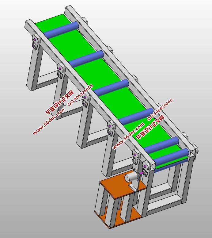 一种带钢自动送料装置的设计(含CAD零件装配图,SolidWorks,STEP三维图)