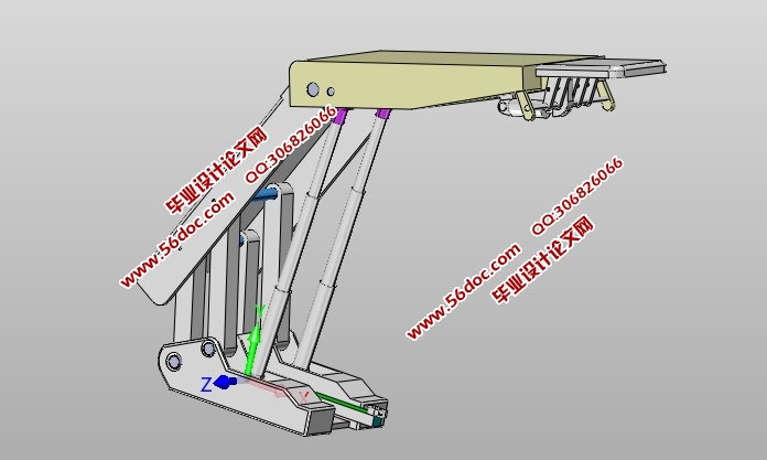 自移式液压支架结构设计(含CAD零件装配图,SolidWorks,IGS三维图)